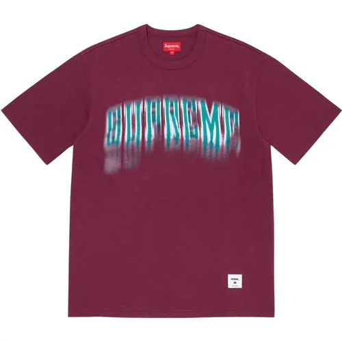 Blurred Arc Limited Edition Plum Top - Supreme - Modalova