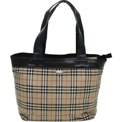 Pre-owned Fabric totes , female, Sizes: ONE SIZE - Burberry Vintage - Modalova