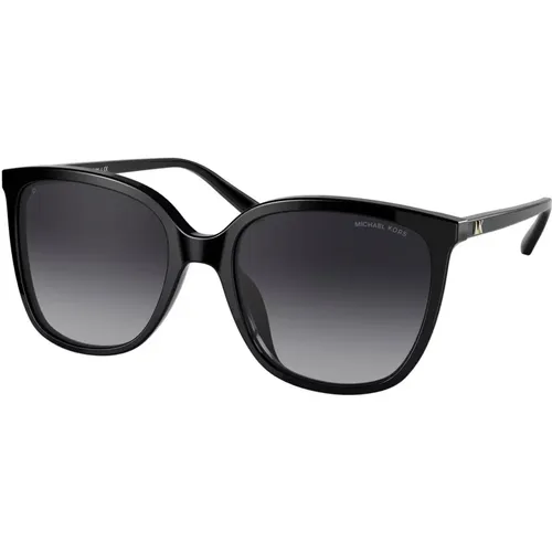 Schwarz/Grau Getönte Sonnenbrille Anaheim MK 2137U , Damen, Größe: 57 MM - Michael Kors - Modalova