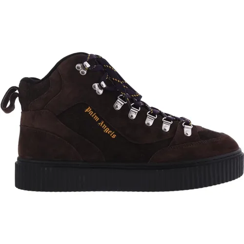 Schnürstiefel Wanderstiefel Braun , Herren, Größe: 42 EU - Palm Angels - Modalova