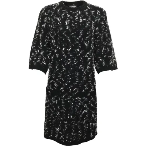 Pre-owned Wool dresses , female, Sizes: XS - Chanel Vintage - Modalova