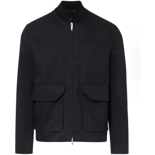 Cotton Fabric Jacket in , male, Sizes: 2XL, L, S - Paolo Pecora - Modalova
