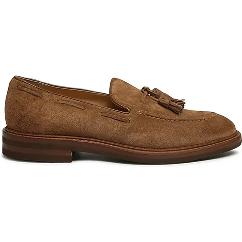 Moccasins for Men , male, Sizes: 10 UK, 7 UK, 8 1/2 UK, 8 UK - BRUNELLO CUCINELLI - Modalova