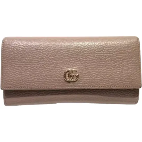 Pre-owned Leather wallets , female, Sizes: ONE SIZE - Gucci Vintage - Modalova