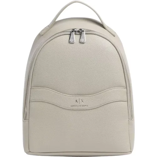 Backpack with Adjustable Straps , female, Sizes: ONE SIZE - Armani Exchange - Modalova