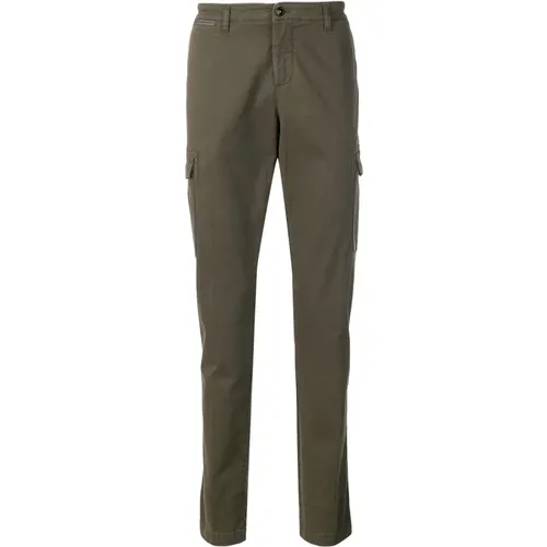 Cotton Blend Pants with Pockets , male, Sizes: W38 - Eleventy - Modalova
