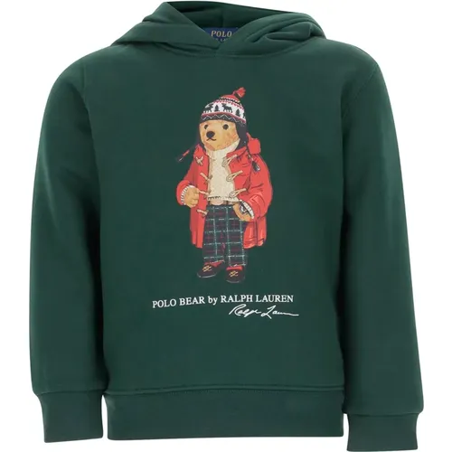 Sweatshirt aus Baumwollmischung mit Polo Bear - Polo Ralph Lauren - Modalova