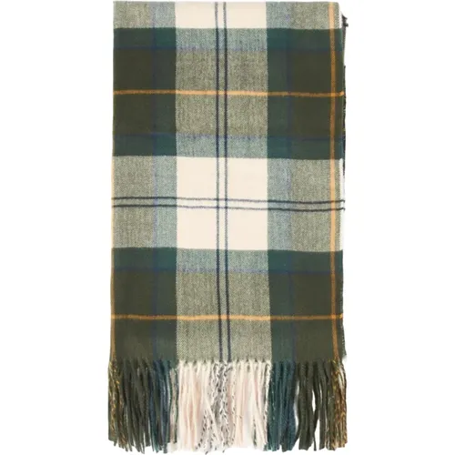 Elegant Ancient Tartan Scarf , unisex, Sizes: ONE SIZE - Barbour - Modalova