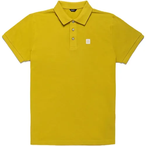 Herren Baumwoll Pique Polo Shirt - RefrigiWear - Modalova