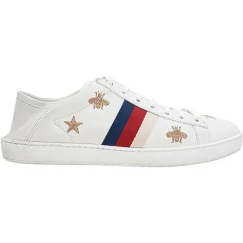 Pre-owned Fabric sneakers , female, Sizes: 3 UK - Gucci Vintage - Modalova