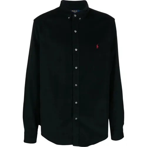 Schwarzes Langarm-Sportshirt - Polo Ralph Lauren - Modalova