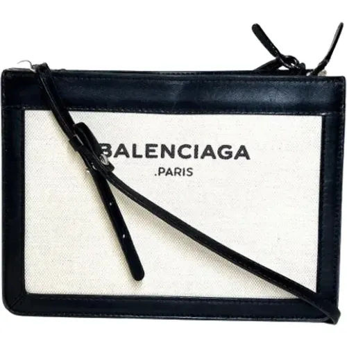 Pre-owned Canvas crossbody-bags , female, Sizes: ONE SIZE - Balenciaga Vintage - Modalova
