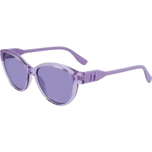 Violette Injizierte Sonnenbrille für Frauen - Karl Lagerfeld - Modalova