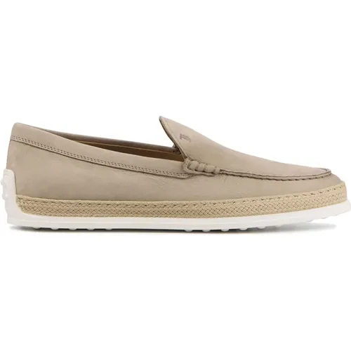 Taupe Slip-On Schuhe Tod's - TOD'S - Modalova