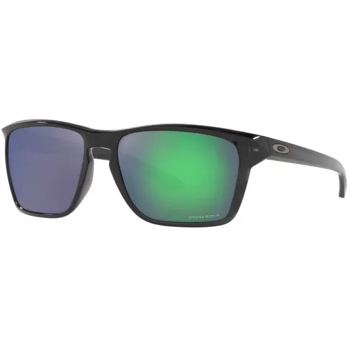 Sylas 9448 Sunglasses Green Square , male, Sizes: 57 MM - Oakley - Modalova