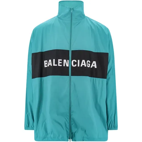 Stylish Nylon Jacket , male, Sizes: S, XS - Balenciaga - Modalova