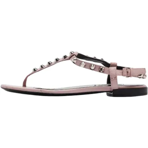 Pre-owned Leder sandals - Balenciaga Vintage - Modalova