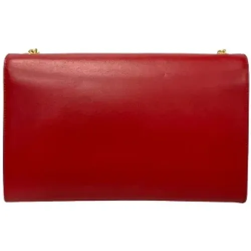 Pre-owned Leather shoulder-bags , female, Sizes: ONE SIZE - Yves Saint Laurent Vintage - Modalova