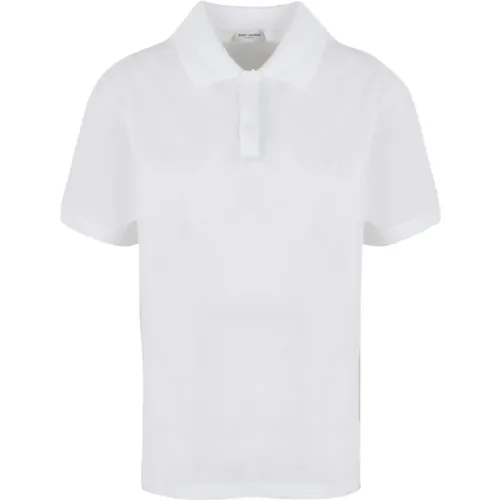 Polo Shirts , Herren, Größe: S - Saint Laurent - Modalova