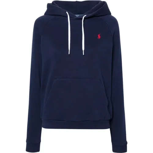 Dunkelblaues Sweatshirt Damenmode , Damen, Größe: S - Ralph Lauren - Modalova