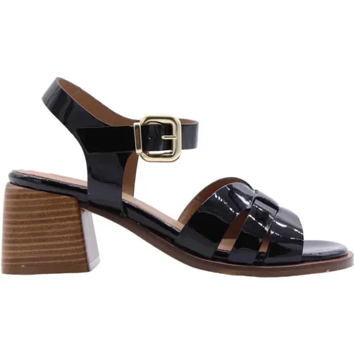 Flat Sandals , female, Sizes: 3 UK - Carmens - Modalova