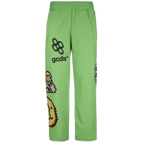 Sweatpants mit bedrucktem Logo GCDS - GCDS - Modalova