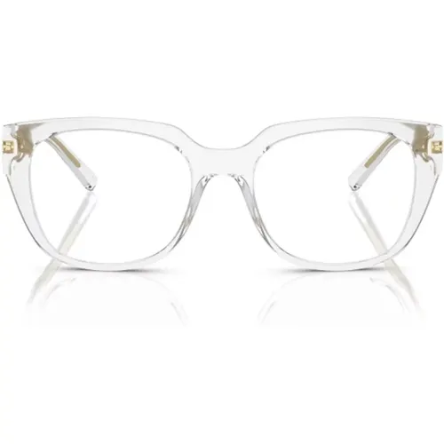 Dg5087 DG CrossedLarge Eyeglass Frames , female, Sizes: 53 MM - Dolce & Gabbana - Modalova