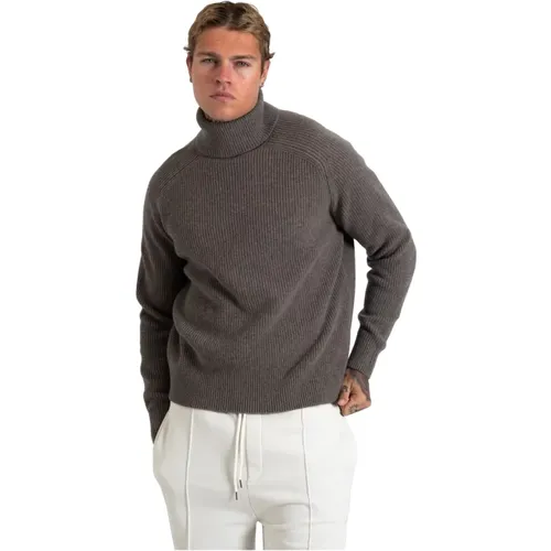 Woll Rollkragenpullover , Herren, Größe: 2XL - Hugo Boss - Modalova