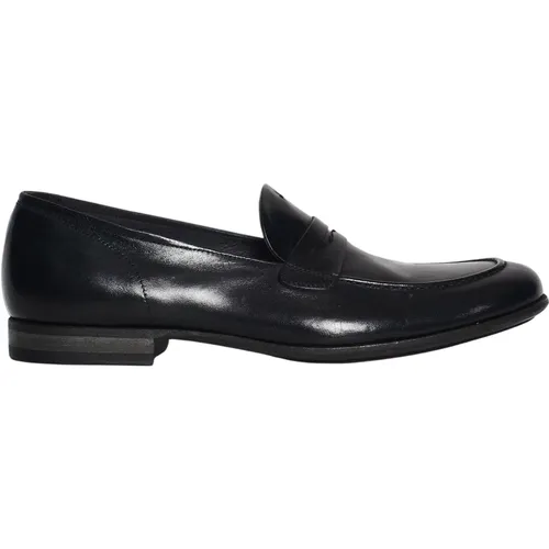 Leather Moccasin , male, Sizes: 8 UK - Pantanetti - Modalova