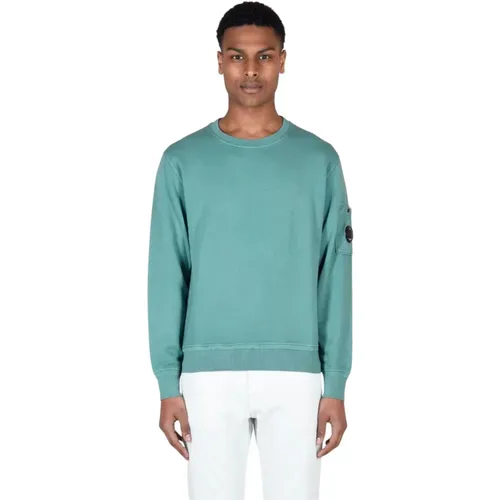 CO Fabric Sweatshirt - Stylish and Comfortable , male, Sizes: XL, 2XL - C.P. Company - Modalova