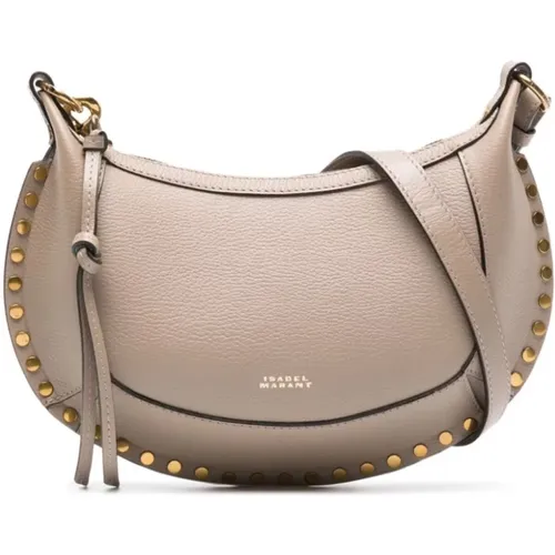Moon Leather Crossbody Bag , female, Sizes: ONE SIZE - Isabel Marant Étoile - Modalova