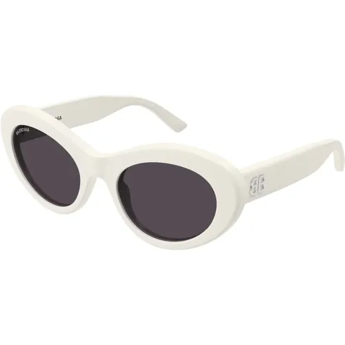 Grey Sunglasses Bb0294Sk - Balenciaga - Modalova