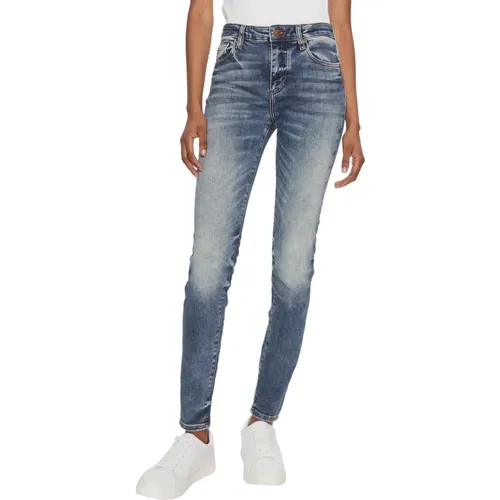 Slim-fit Jeans,Indigo Super Skinny Lift-Up Jeans - Armani Exchange - Modalova