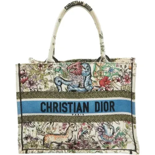 Pre-owned Canvas dior-bags , female, Sizes: ONE SIZE - Dior Vintage - Modalova