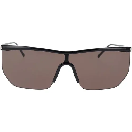 Womens SL 519 Mask Sunglasses , female, Sizes: ONE SIZE - Saint Laurent - Modalova