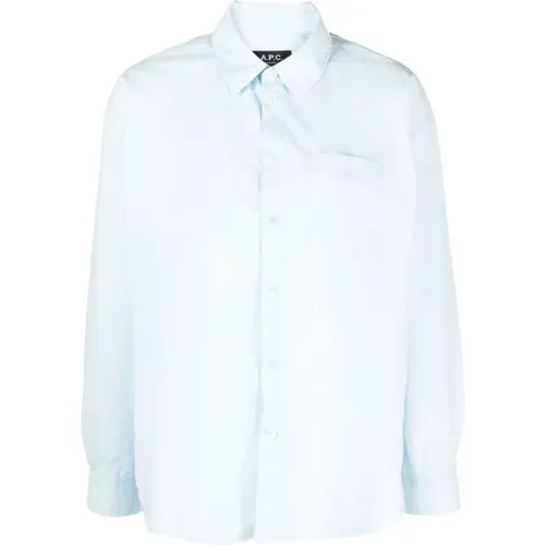 Boyfriend Shirt , female, Sizes: M - A.p.c. - Modalova