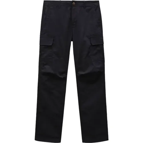 Schwarze Baumwollhose mit Doppeltem Knie , Herren, Größe: W29 - Dickies - Modalova