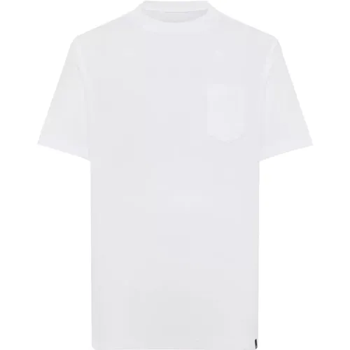 Baumwolle/Nylon T-Shirt , Herren, Größe: XL - Boggi Milano - Modalova