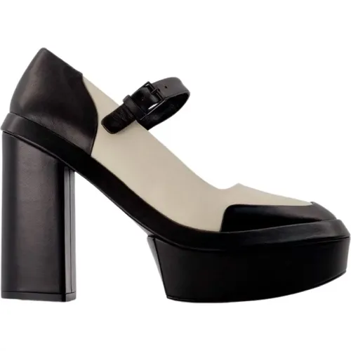 Juna Pumps in Leather , female, Sizes: 2 UK - Clergerie - Modalova