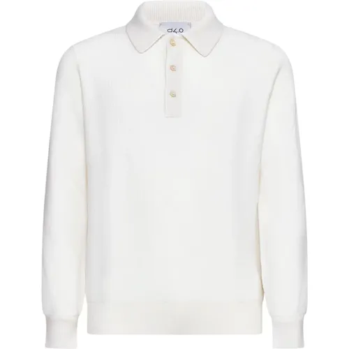 Ivory Sweaters for Stylish Look , male, Sizes: S, L, XL, 2XL, M - D4.0 - Modalova