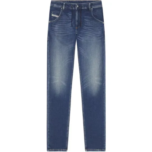 Blaue Slim Fit Jeans Diesel - Diesel - Modalova