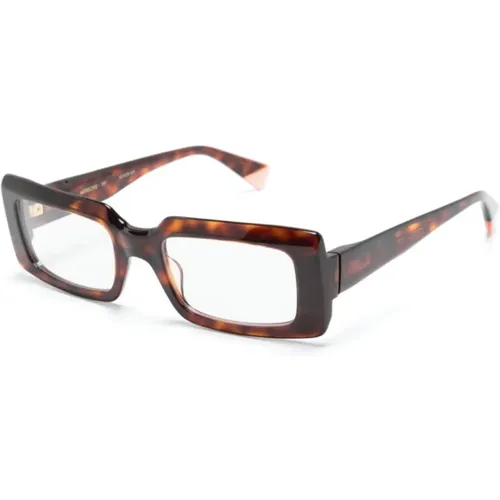 Braun/Havanna Optische Brille , unisex, Größe: 52 MM - Etnia Barcelona - Modalova