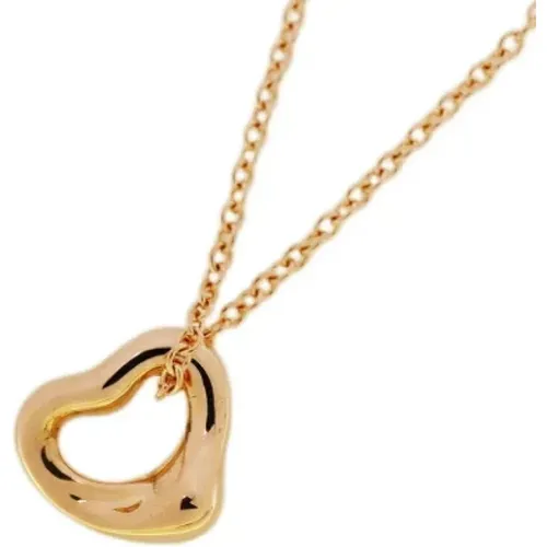 Pre-owned Rose Gold necklaces , female, Sizes: ONE SIZE - Tiffany & Co. Pre-owned - Modalova