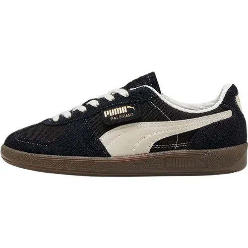 Vintage Black/Frosted Ivory Gum Sneakers , male, Sizes: 8 1/2 UK, 12 UK, 11 UK, 8 UK - Puma - Modalova