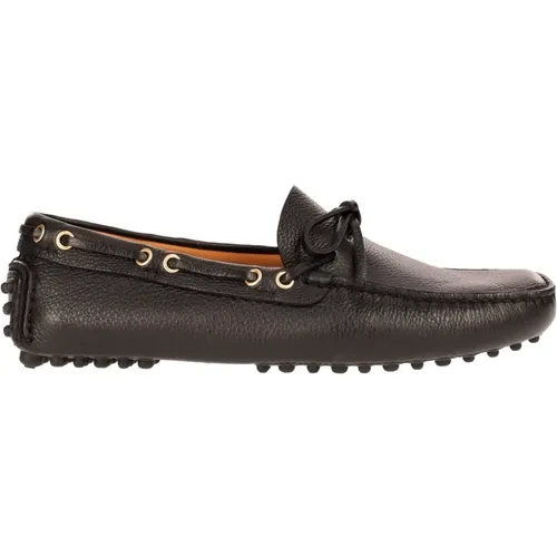 Leather Loafers for Warm Weather , male, Sizes: 6 UK, 10 UK, 12 UK, 9 1/2 UK, 7 1/2 UK, 7 UK, 9 UK, 13 1/2 UK - Car Shoe - Modalova