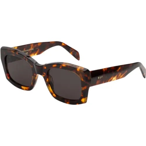 Vintage Sunglasses Komori Burnt Havana , unisex, Sizes: 52 MM - Retrosuperfuture - Modalova