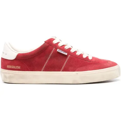 Brick Suede Sneakers , male, Sizes: 8 UK, 6 UK - Golden Goose - Modalova