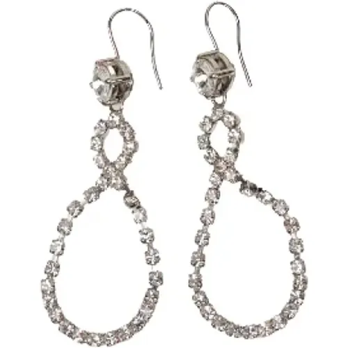 Pre-owned Fabric earrings , female, Sizes: ONE SIZE - Miu Miu Pre-owned - Modalova