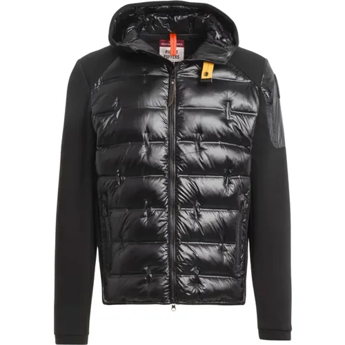 Schwarze Hybrid-Kapuzenjacke Gyles - Parajumpers - Modalova