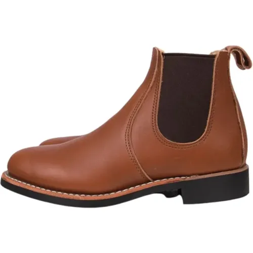 Pecan Boundary Chelsea Stiefel , Damen, Größe: 37 EU - Red Wing Shoes - Modalova